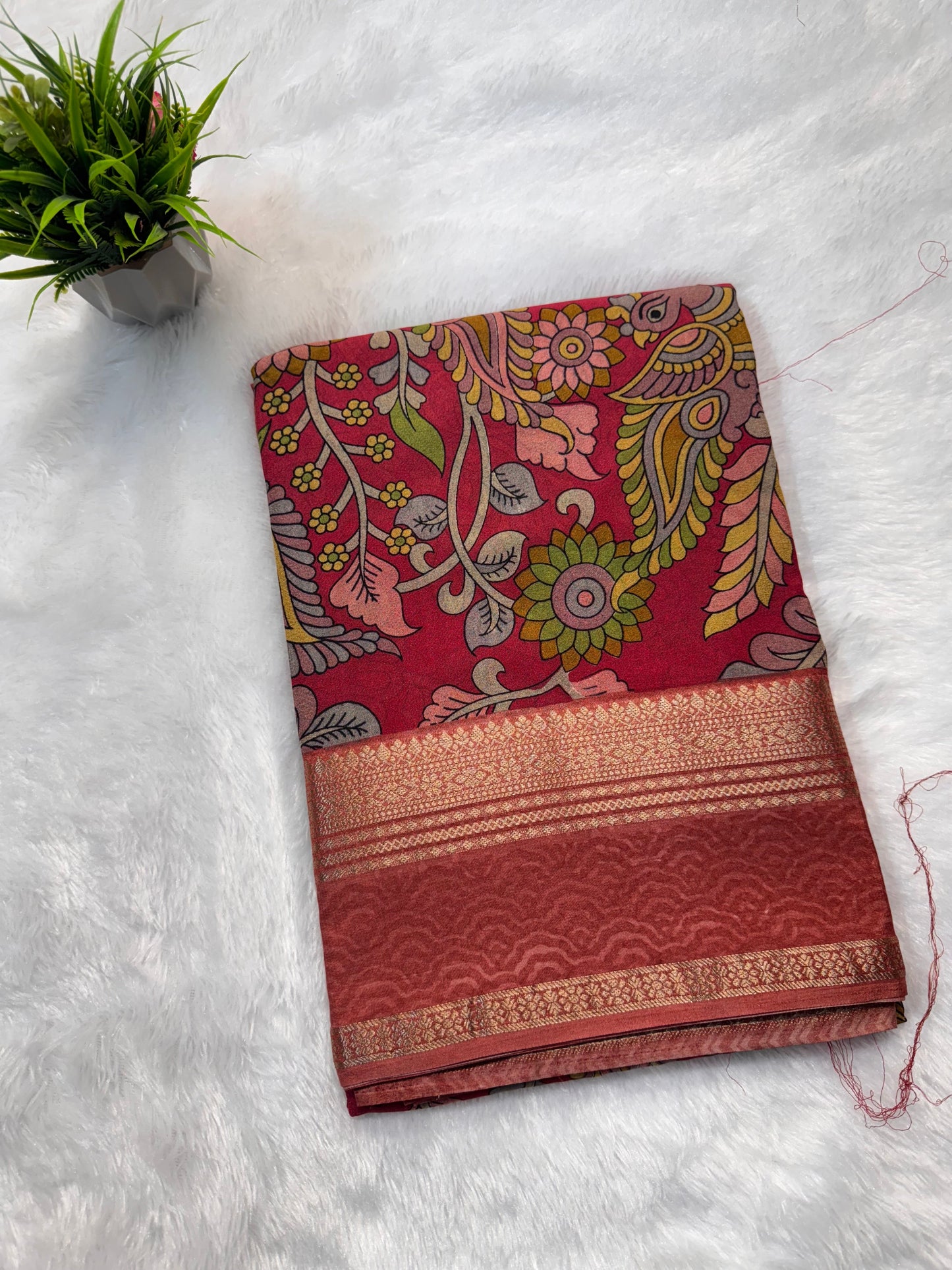 Premium Kalamkari Crepe