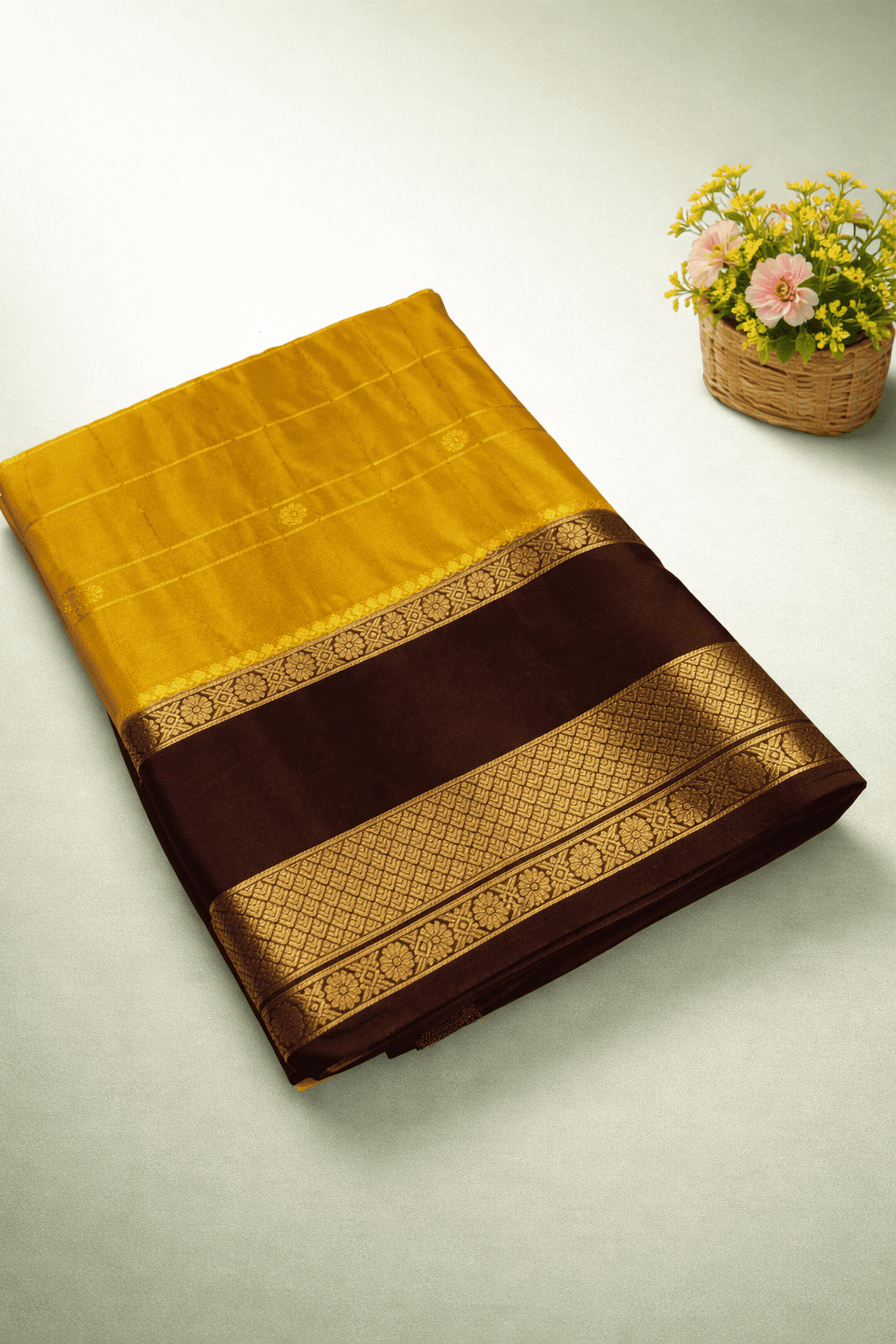 Anushree Chex Premium Mysore Crepe