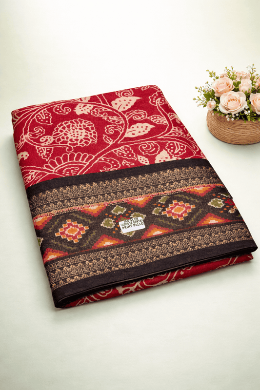 Muskin Viscose Bentex Border
