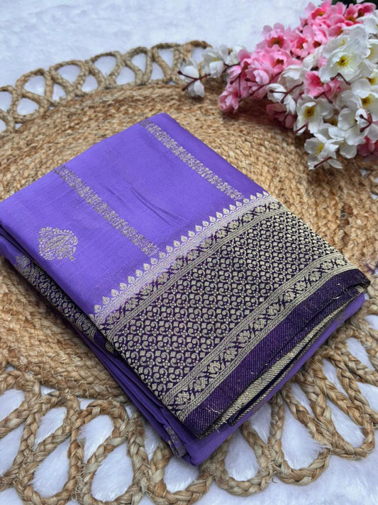 Banarasi Semi Crush Georgette
