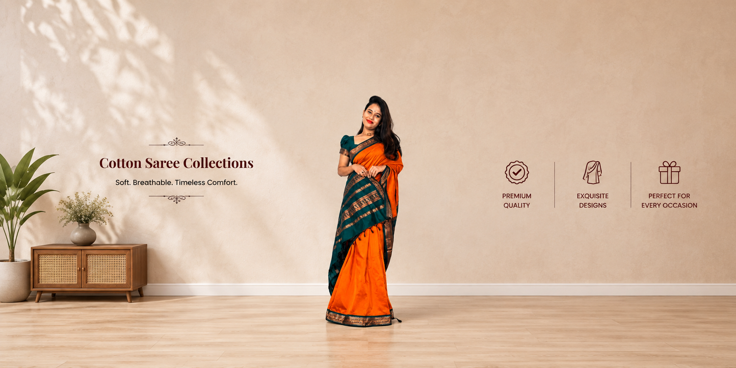 Cotton Saree Collections