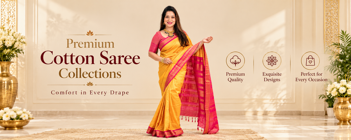 Cotton Saree Collections