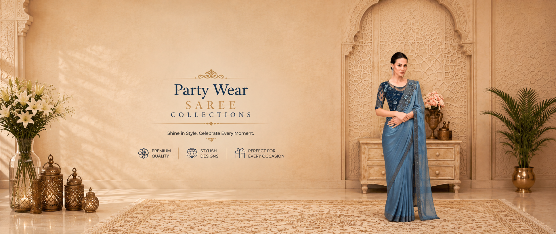 Party Wear Saree Collections