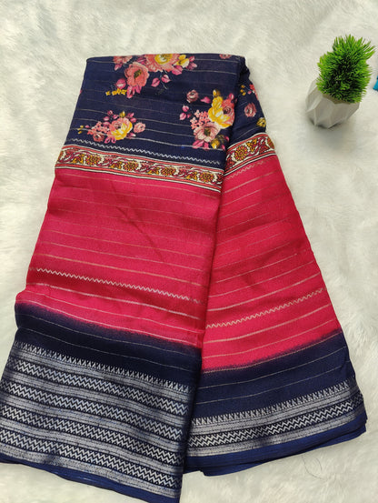 Chocolate Saree