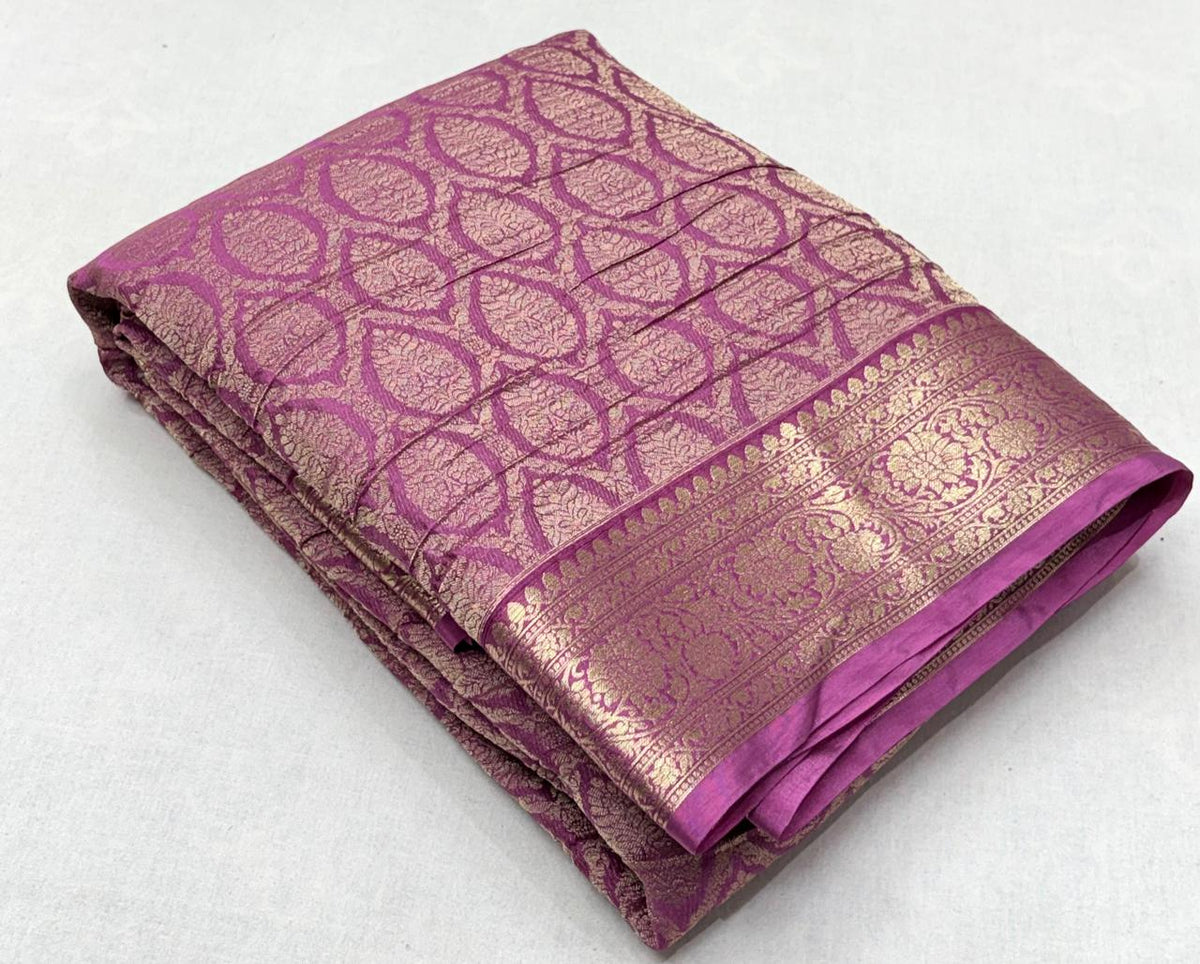 Premium Banarasi Premium wrinkle georgette Saree