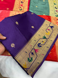 Premium Russian Viscose with Paithani Border