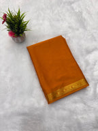 Crepe Piping Border Mango