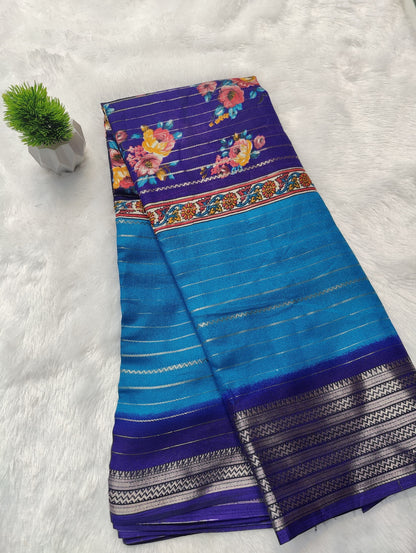 Chocolate Saree