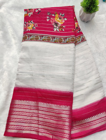 Chocolate Saree