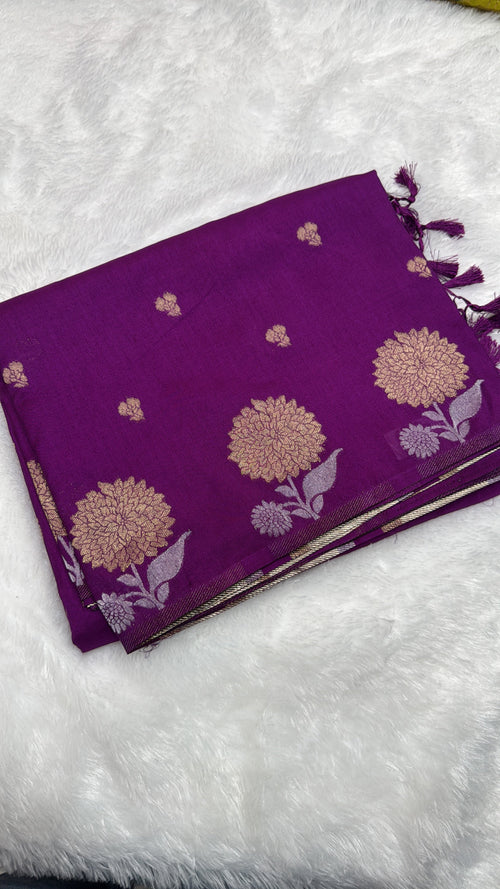 Banarasi Meena Crepe