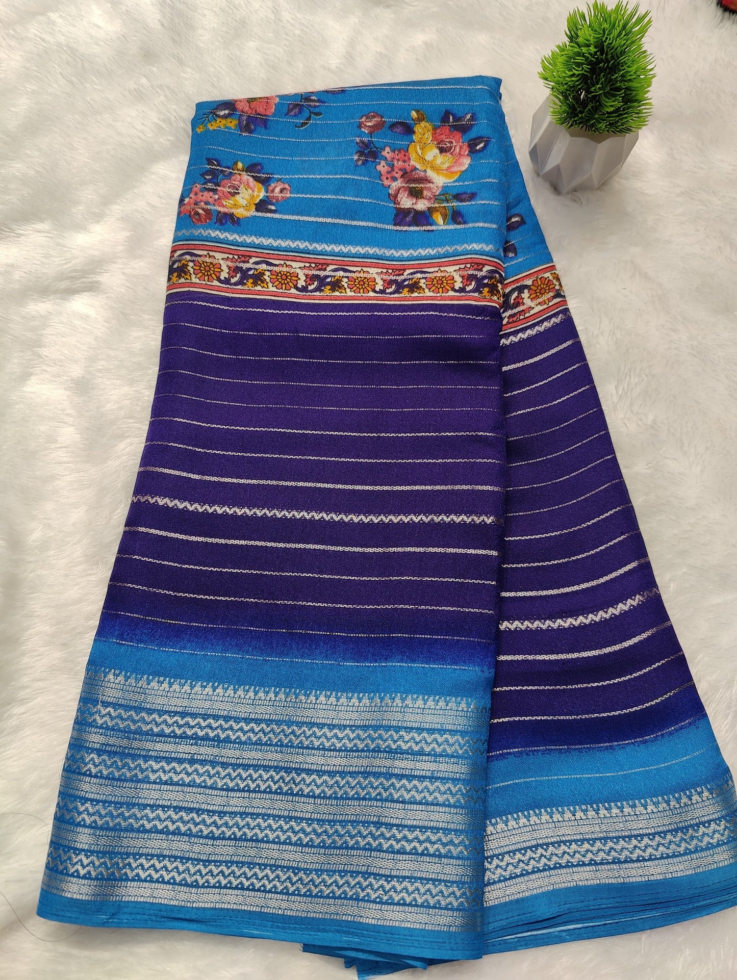 Chocolate Saree
