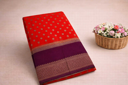 Premium Semi Khaddi Banarasi Georgette with Bentex Border