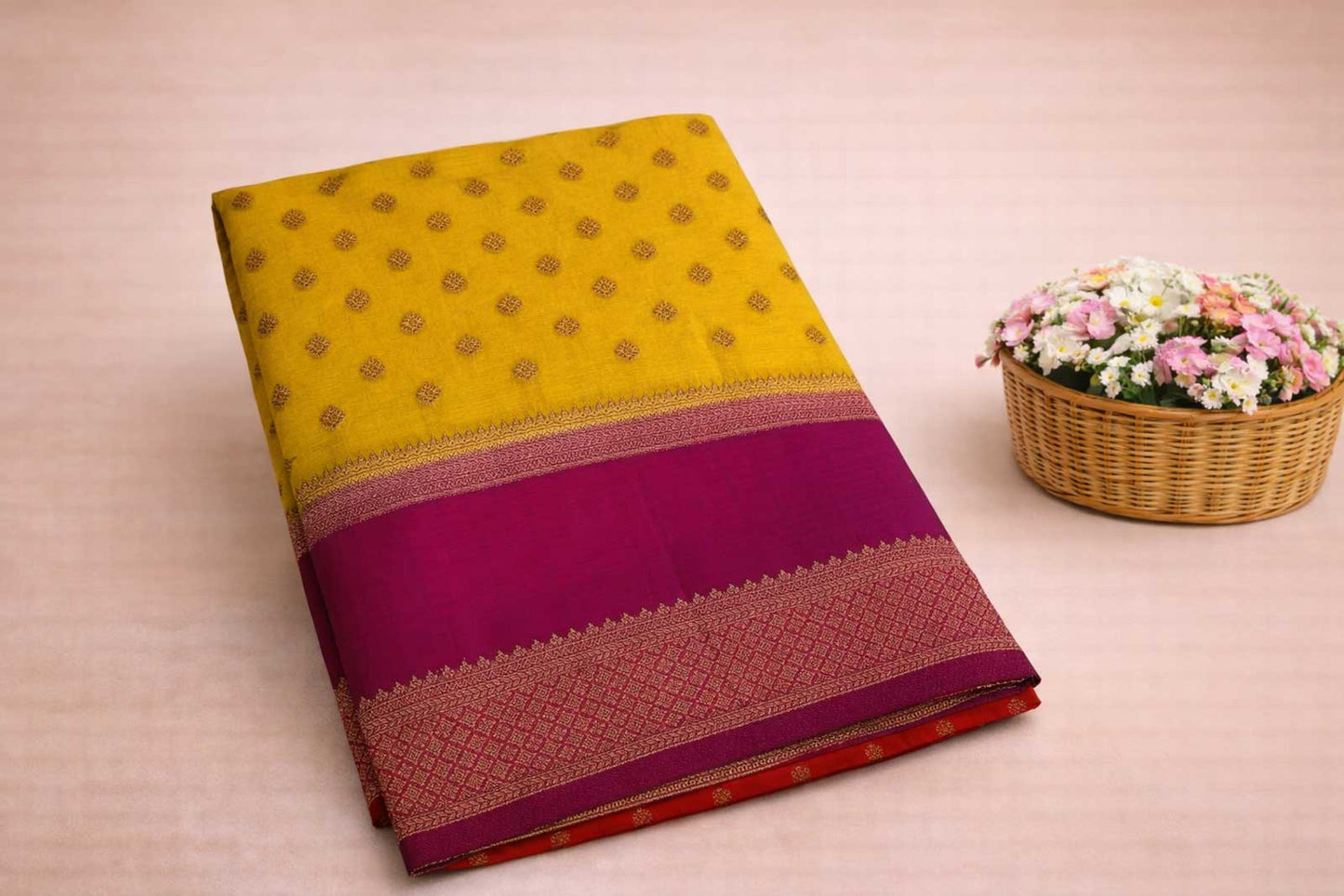 Premium Semi Khaddi Banarasi Georgette with Bentex Border