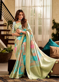 Printed Handloom Saree