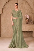 Party Wear Fancy Work Saree