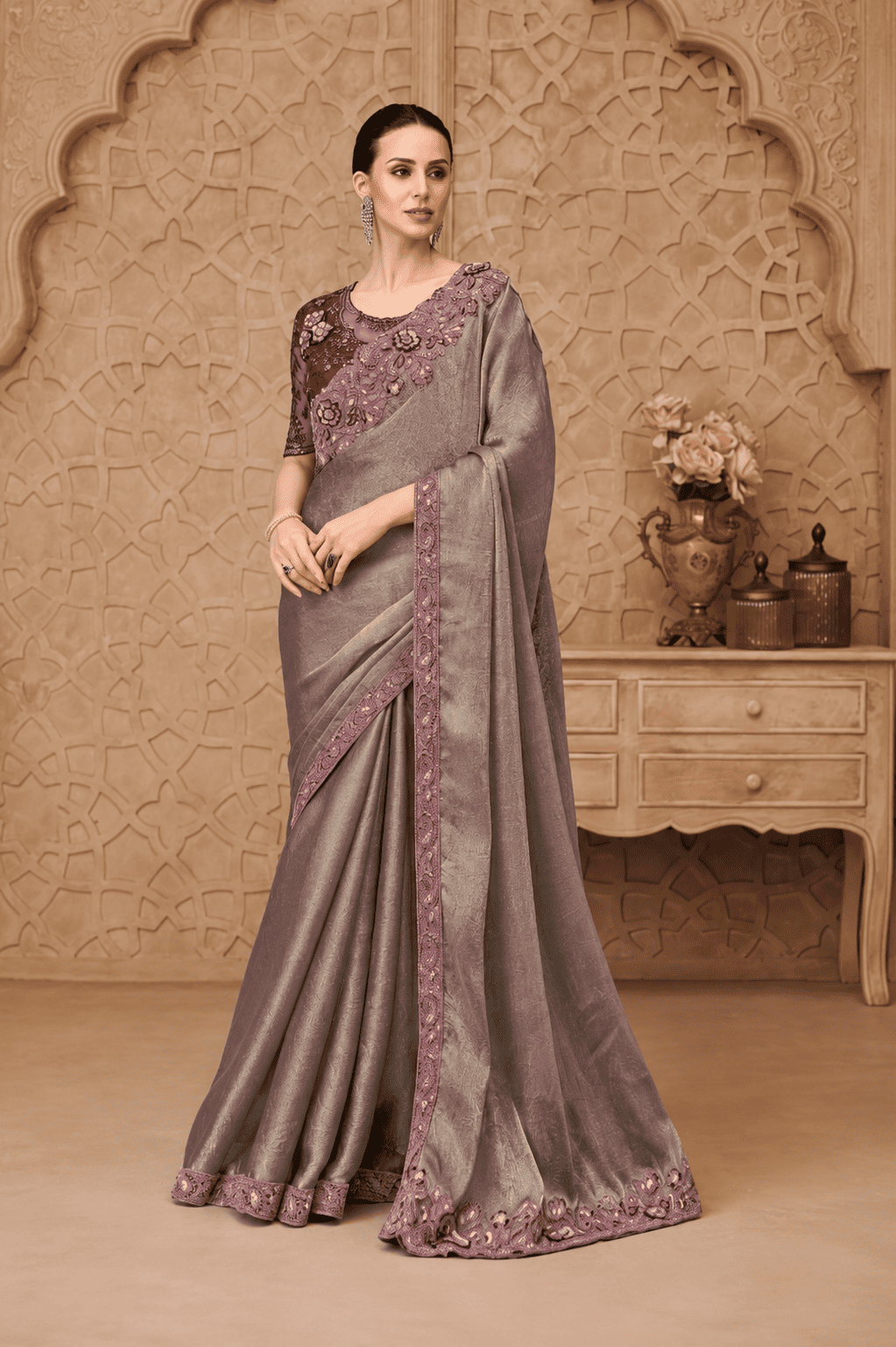 Fancy Border Saree