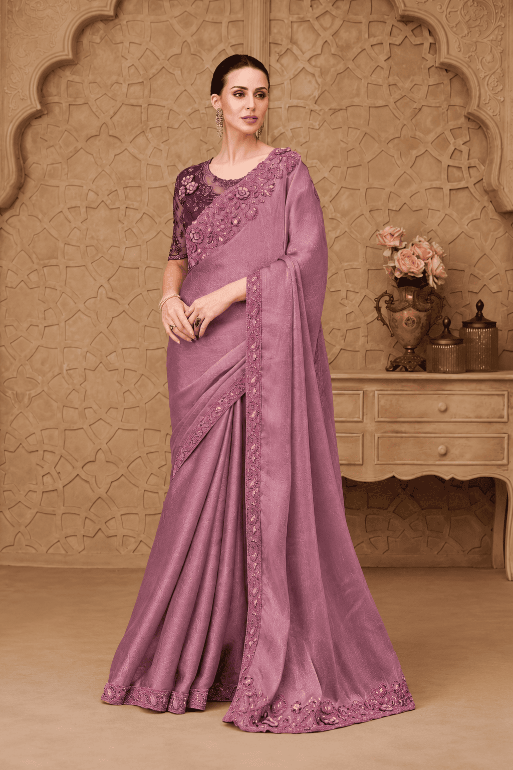Fancy Border Saree