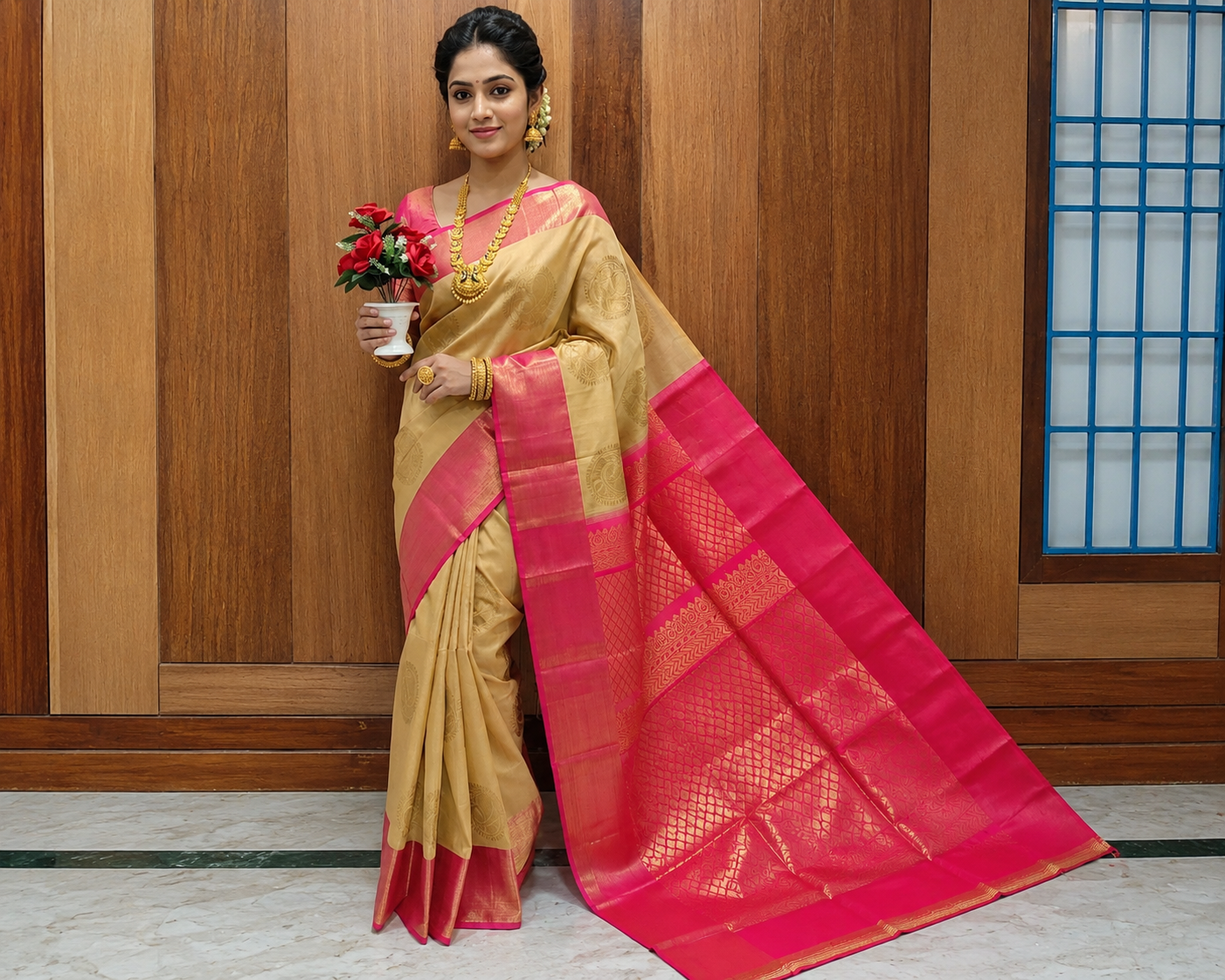 New Silk Cotton Saree