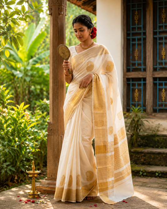 New Silk Cotton Saree