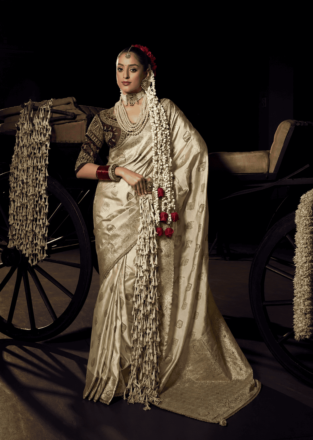 Viscose Tissue saree