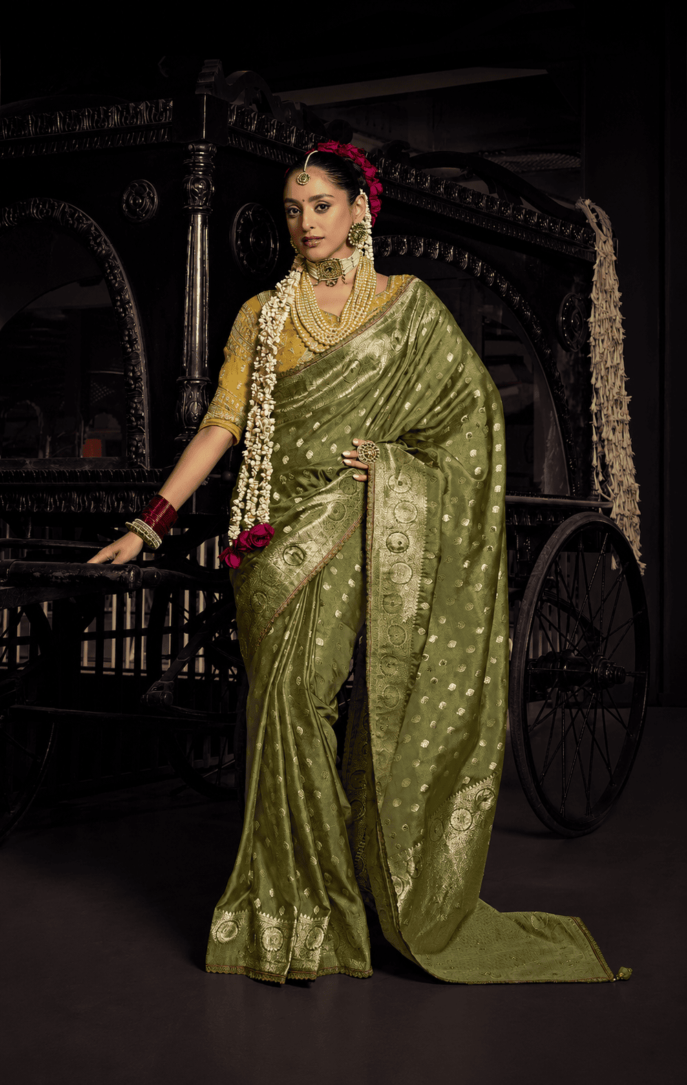 Viscose Tissue saree