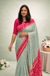 Premium Chiffon Fancy Saree with Bandini Blouse & Pallu