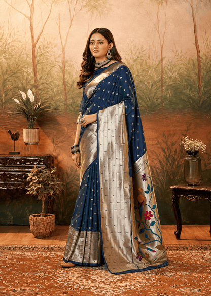 Premium Paithani Silk Saree