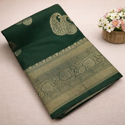 Premium Fancy Georgette Saree with self color