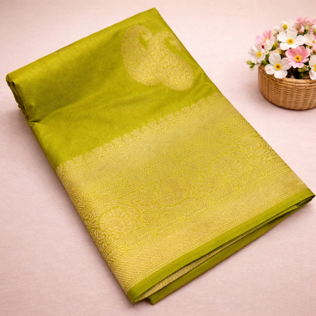 Premium Fancy Georgette Saree with self color