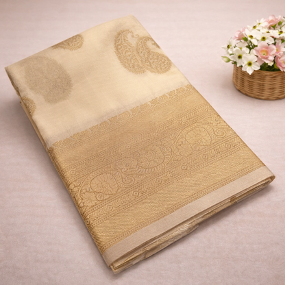 Premium Fancy Georgette Saree with self color