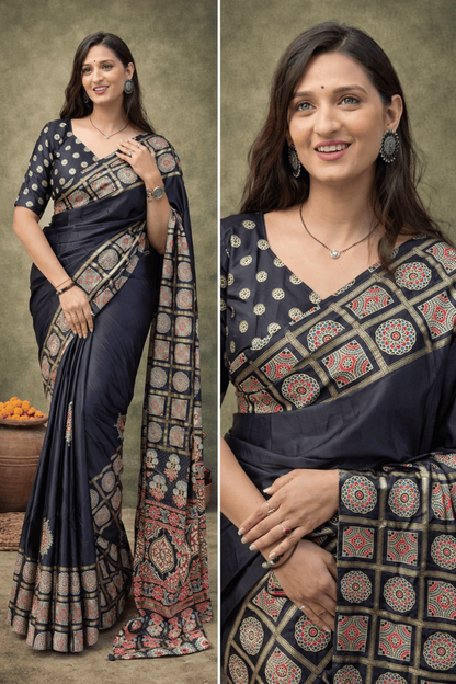 Fancy Azrak Print