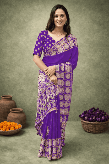 Fancy Azrak Print