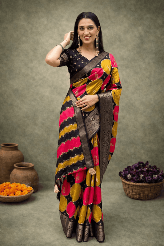 Fancy Saree multi colour