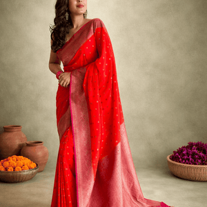 Premium Semi Khadi Georgette