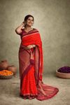 Premium Semi Khaddi Banarasi Georgette with Bentex Border