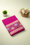 Bentex Crepe Embroidery Saree