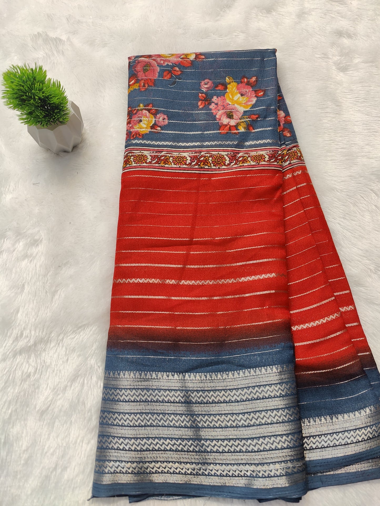Chocolate Saree