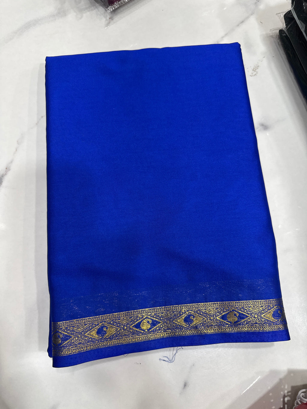 Crepe Piping Border Mango