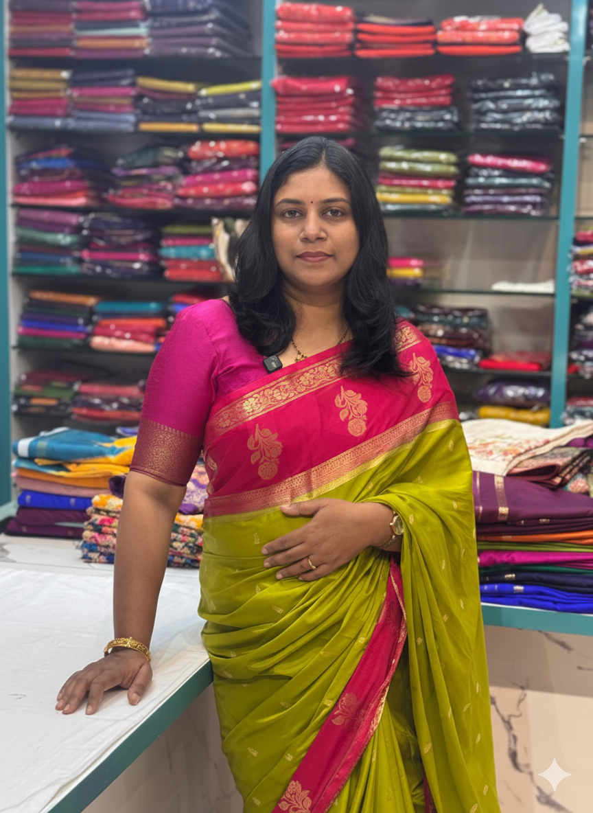 Crepe Rich Flower Bentex