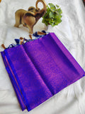 Premium kubera pattu soft silk saree purpule