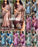 Dola Silk saree with Sequence Work