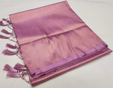 Kubera Pattu Soft Silk Light Pink Color