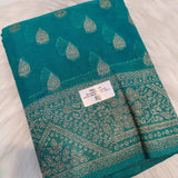 Premium Semi Jaipuri Georgette Saree