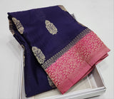 Premium Banarasi Crush Georgette