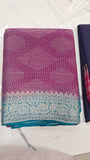 Crepe fancy saree