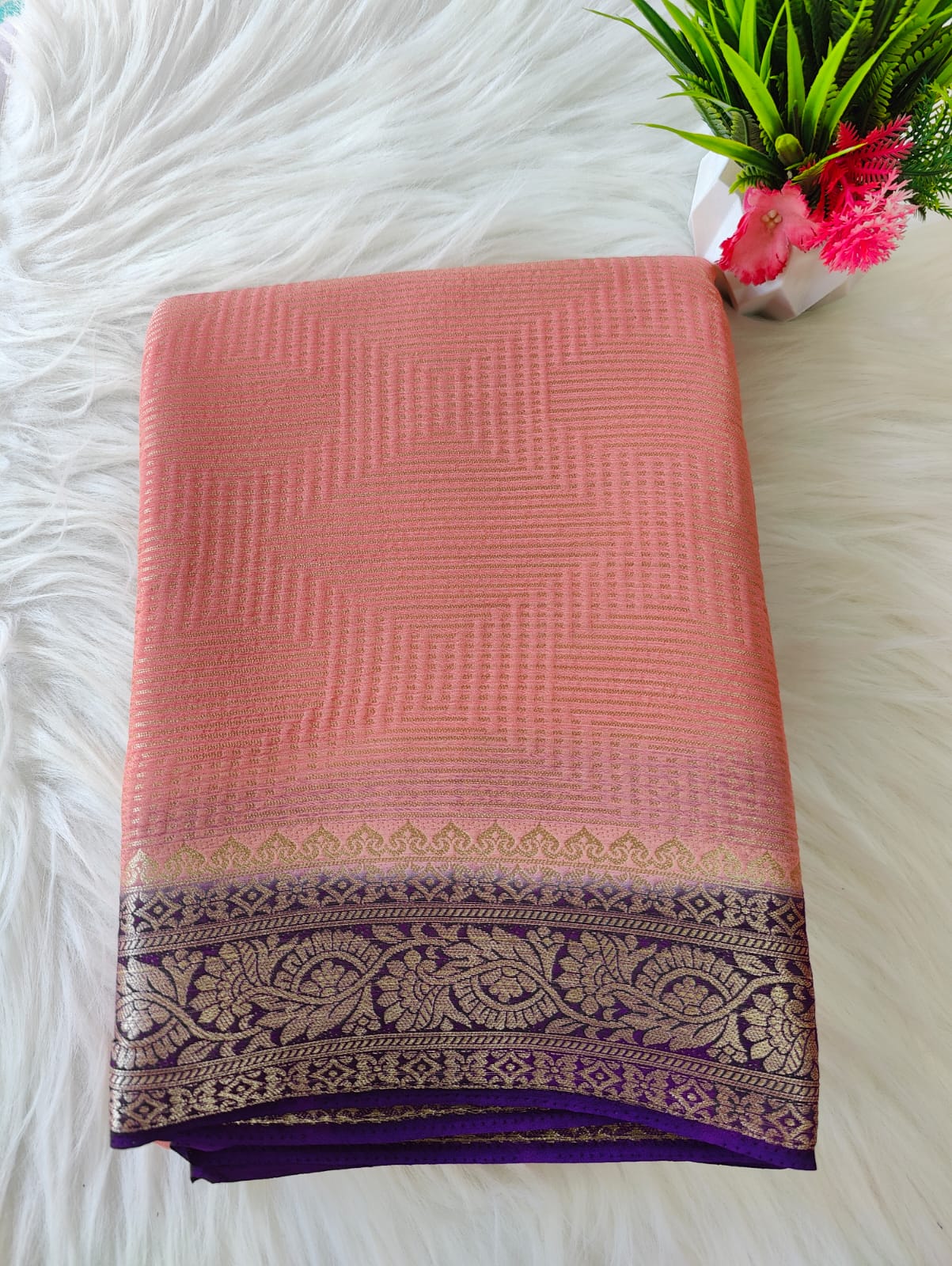 Test product Crepe Fancy Sarees