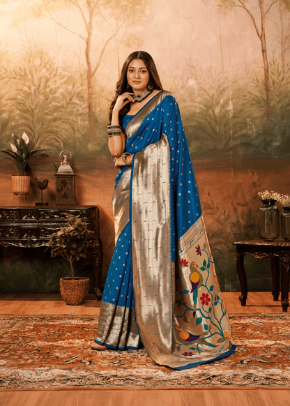 Premium Paithani Silk Saree