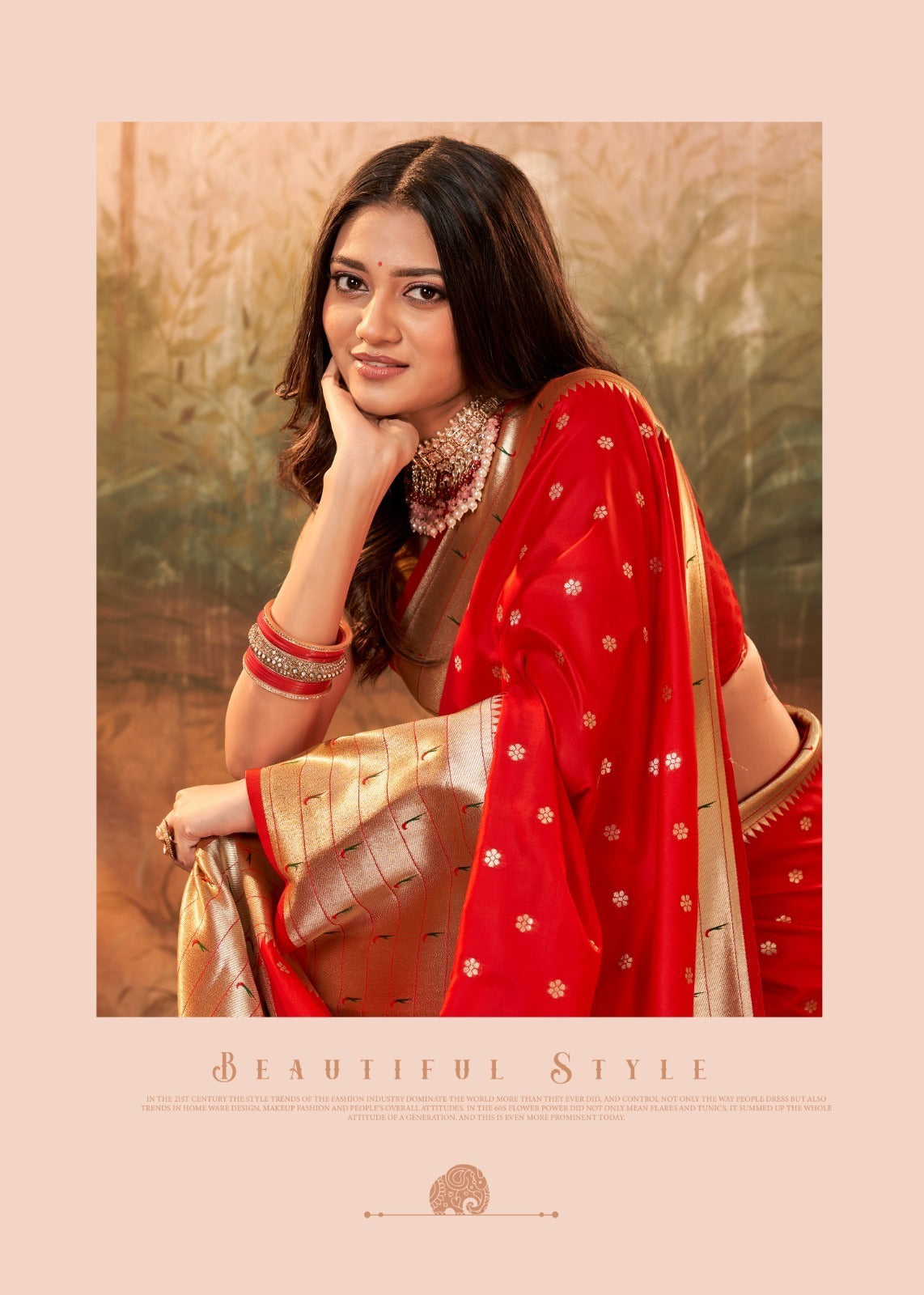 Premium Paithani Silk Saree