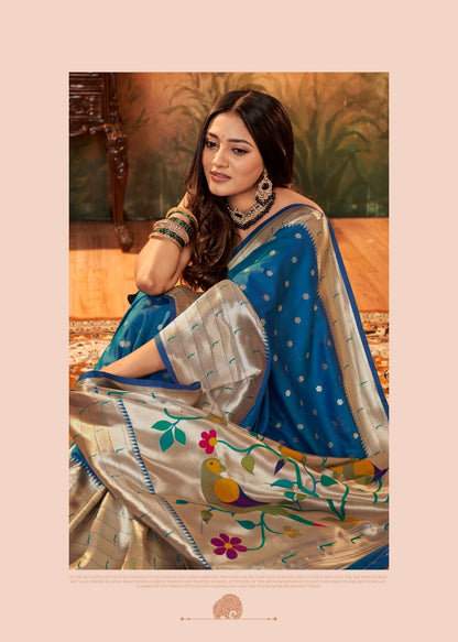 Premium Paithani Silk Saree