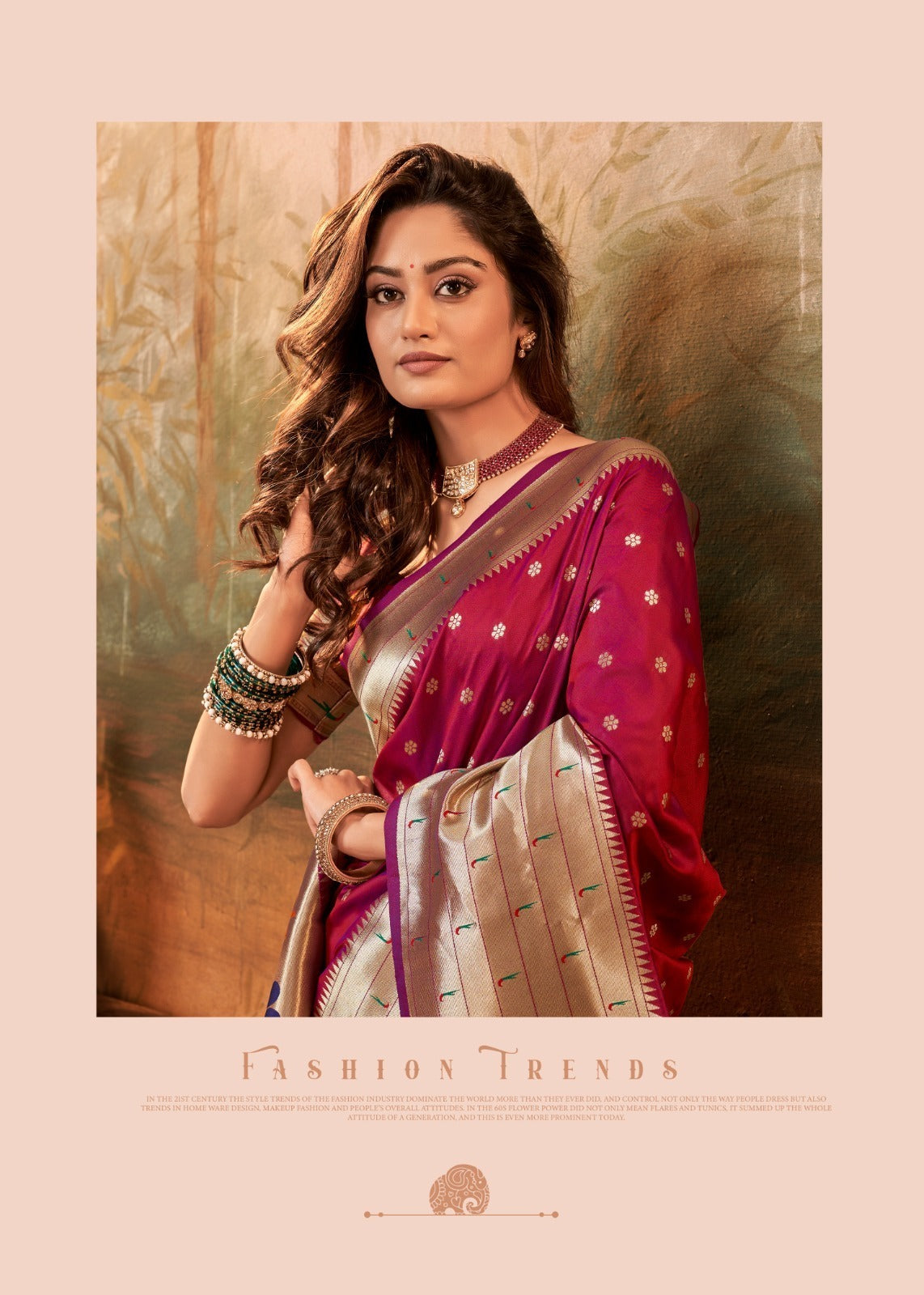 Premium Paithani Silk Saree